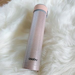 ASOBU Skinny Glitter 8 ounce Flask
